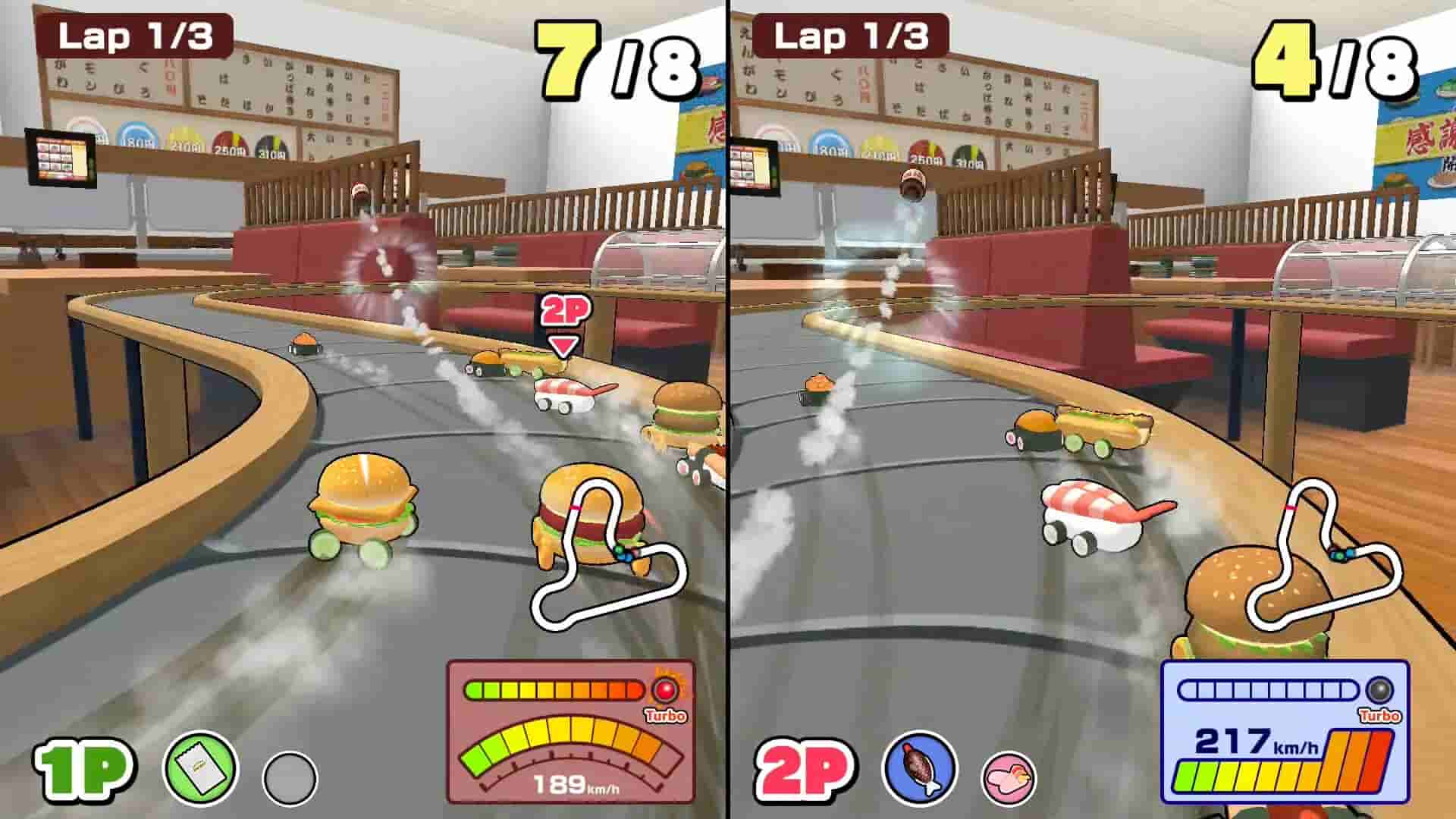 SUSHI vs BURGER Race screenshot thumbnail screenshot 3