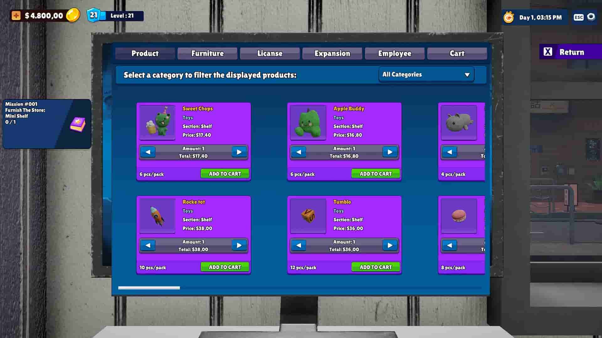 Sweet Toys Simulator screenshot thumbnail screenshot 4