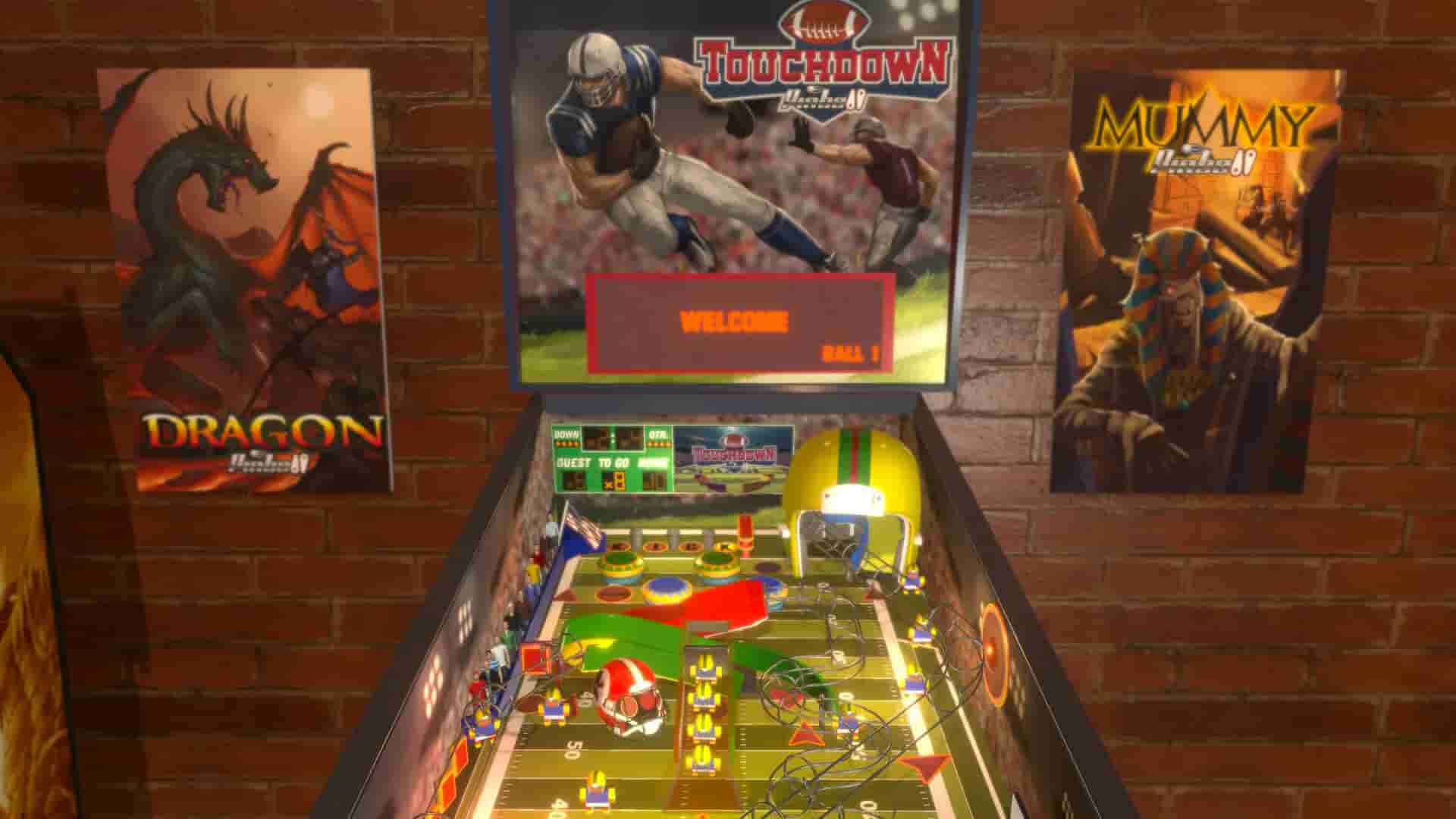 Touchdown Pinball screenshot thumbnail screenshot 2