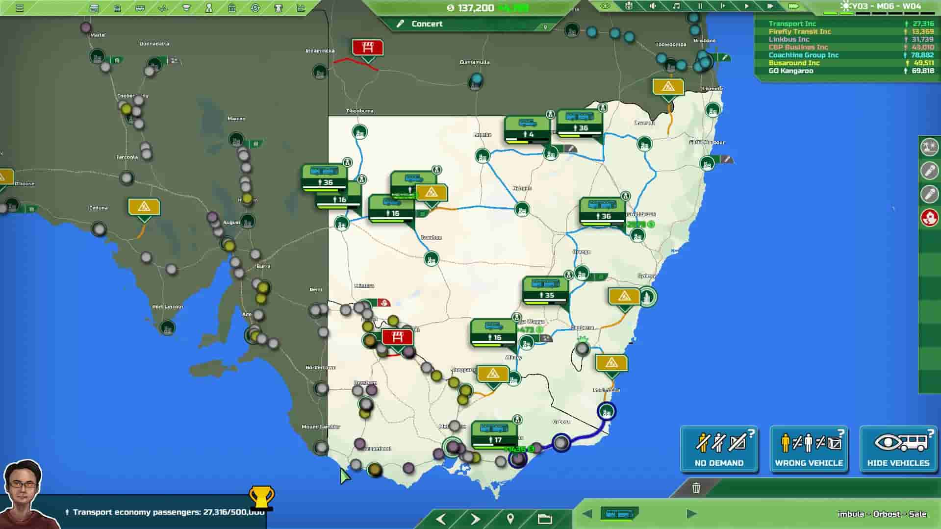 Transport INC screenshot thumbnail screenshot 1