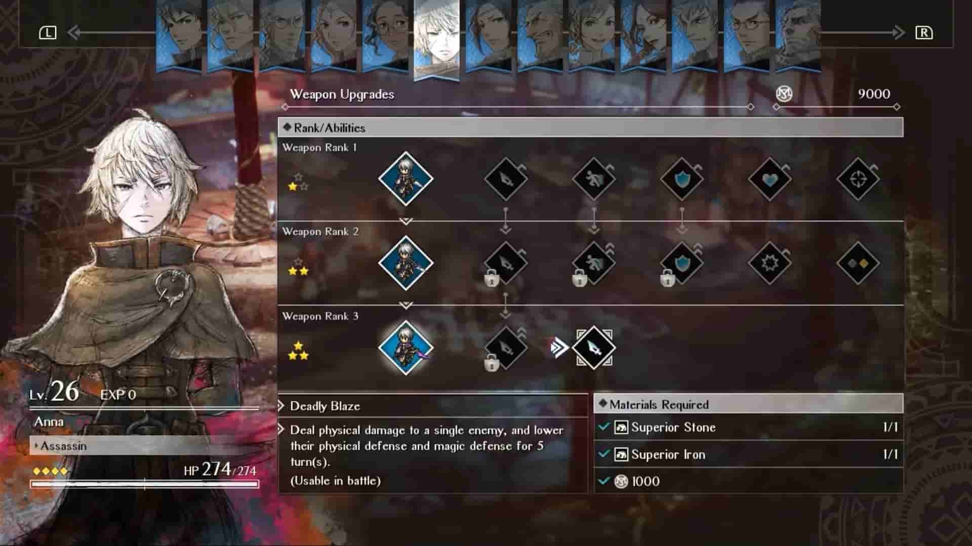 TRIANGLE STRATEGY screenshot thumbnail screenshot 3
