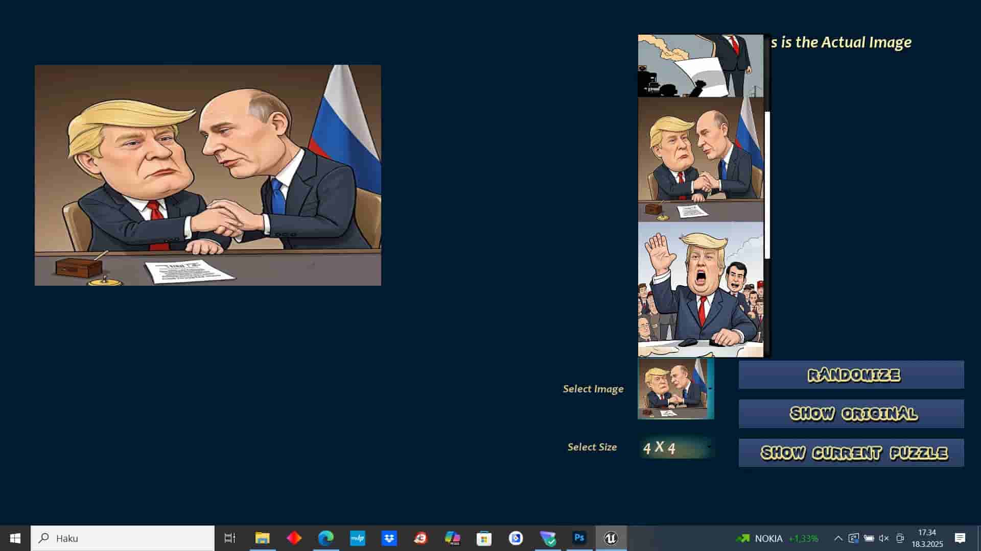 Trump Jigsaw screenshot thumbnail screenshot 3