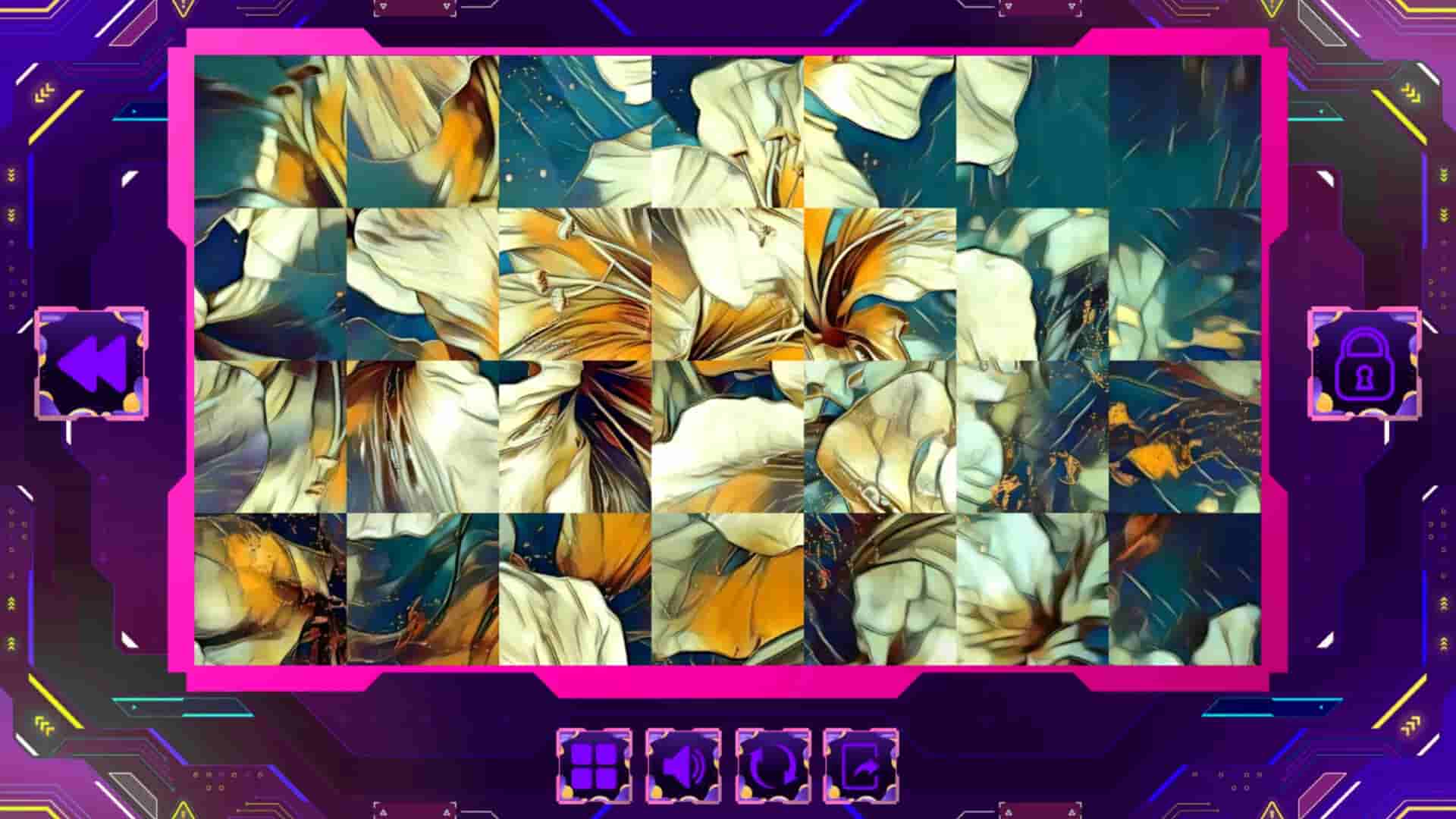 Twizzle Puzzle: Flowers screenshot thumbnail screenshot 0