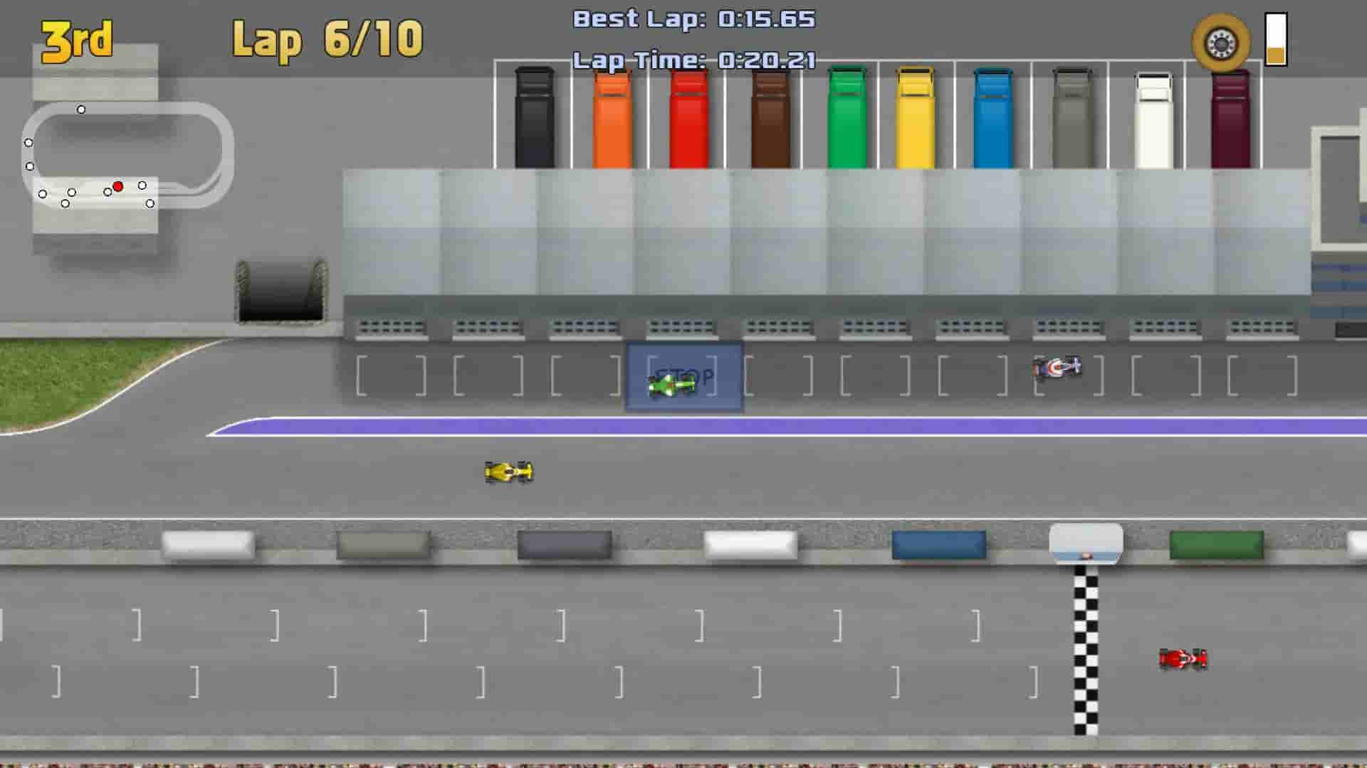 Ultimate Racing 2D screenshot thumbnail screenshot 12