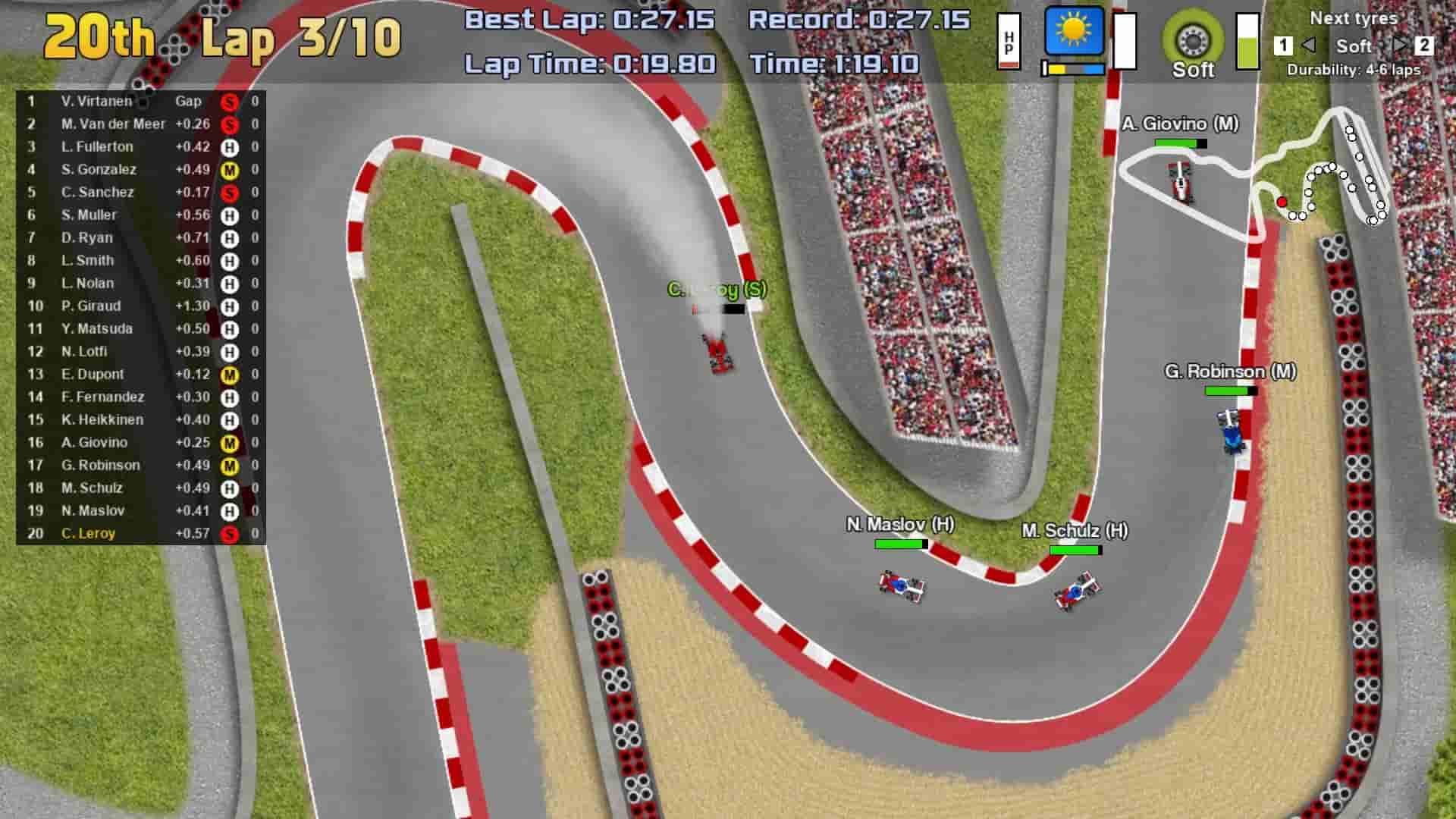 Ultimate Racing 2D 2 screenshot thumbnail screenshot 2