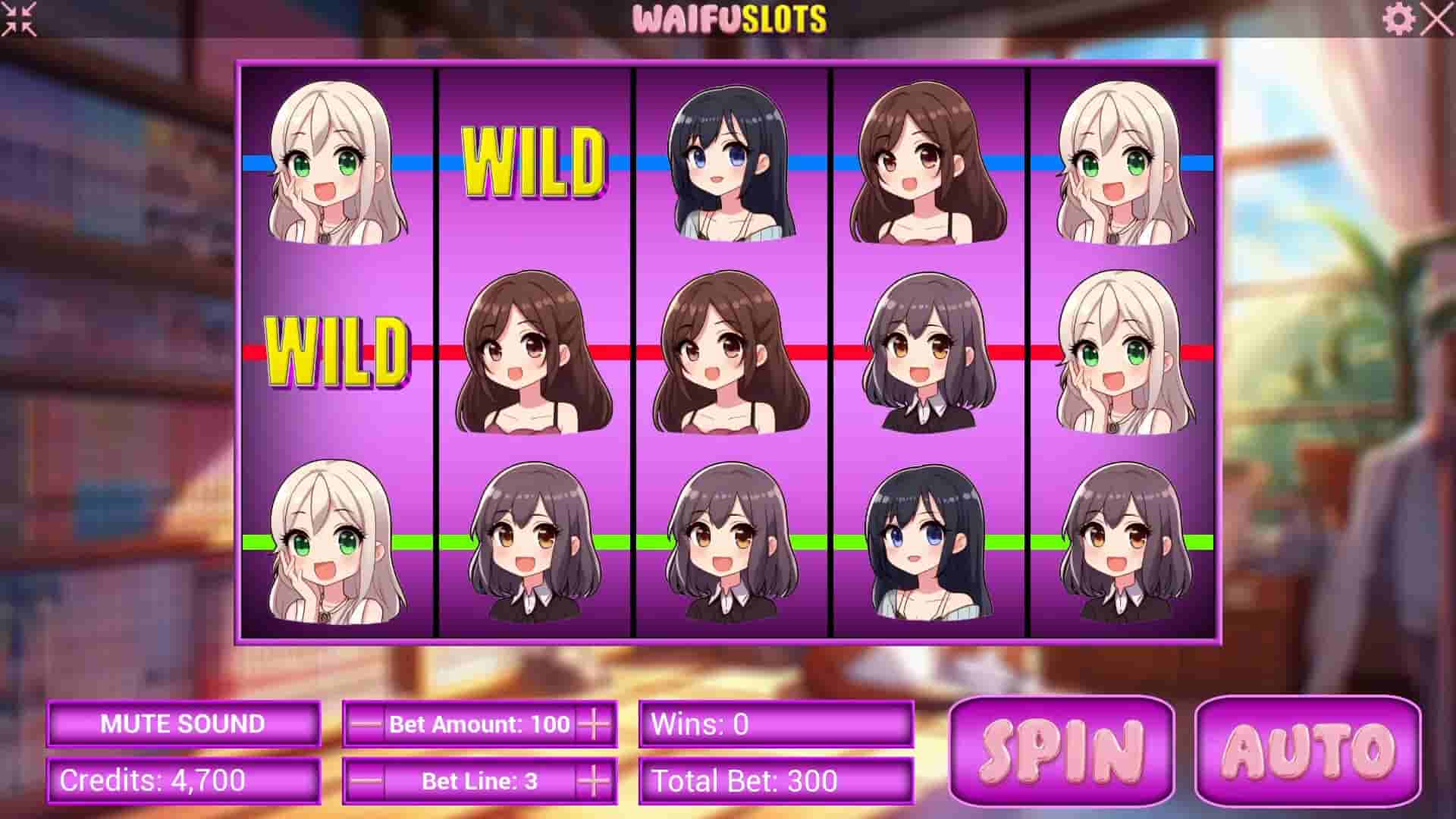 Waifu Slots screenshot thumbnail screenshot 5