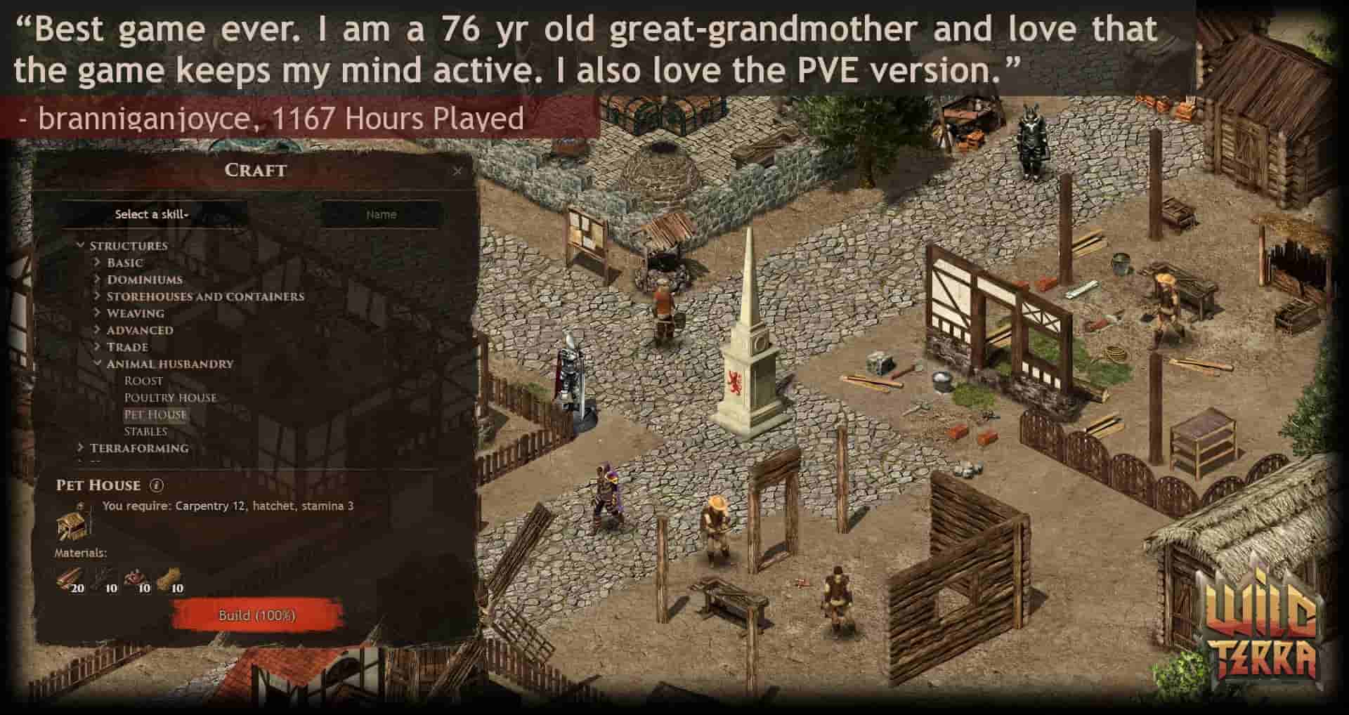 Wild Terra Online screenshot thumbnail screenshot 2