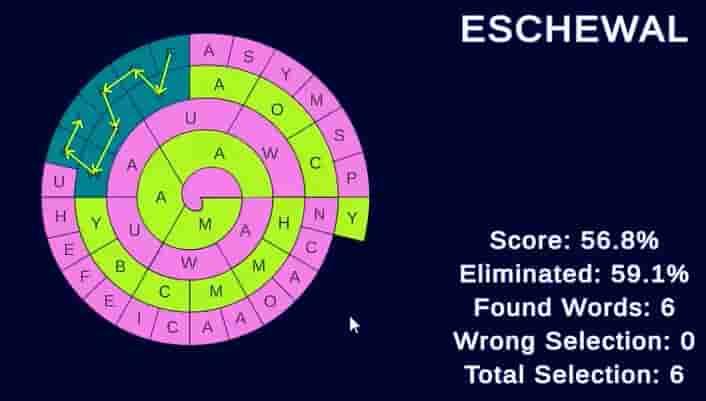 WordSpiral screenshot thumbnail screenshot 8