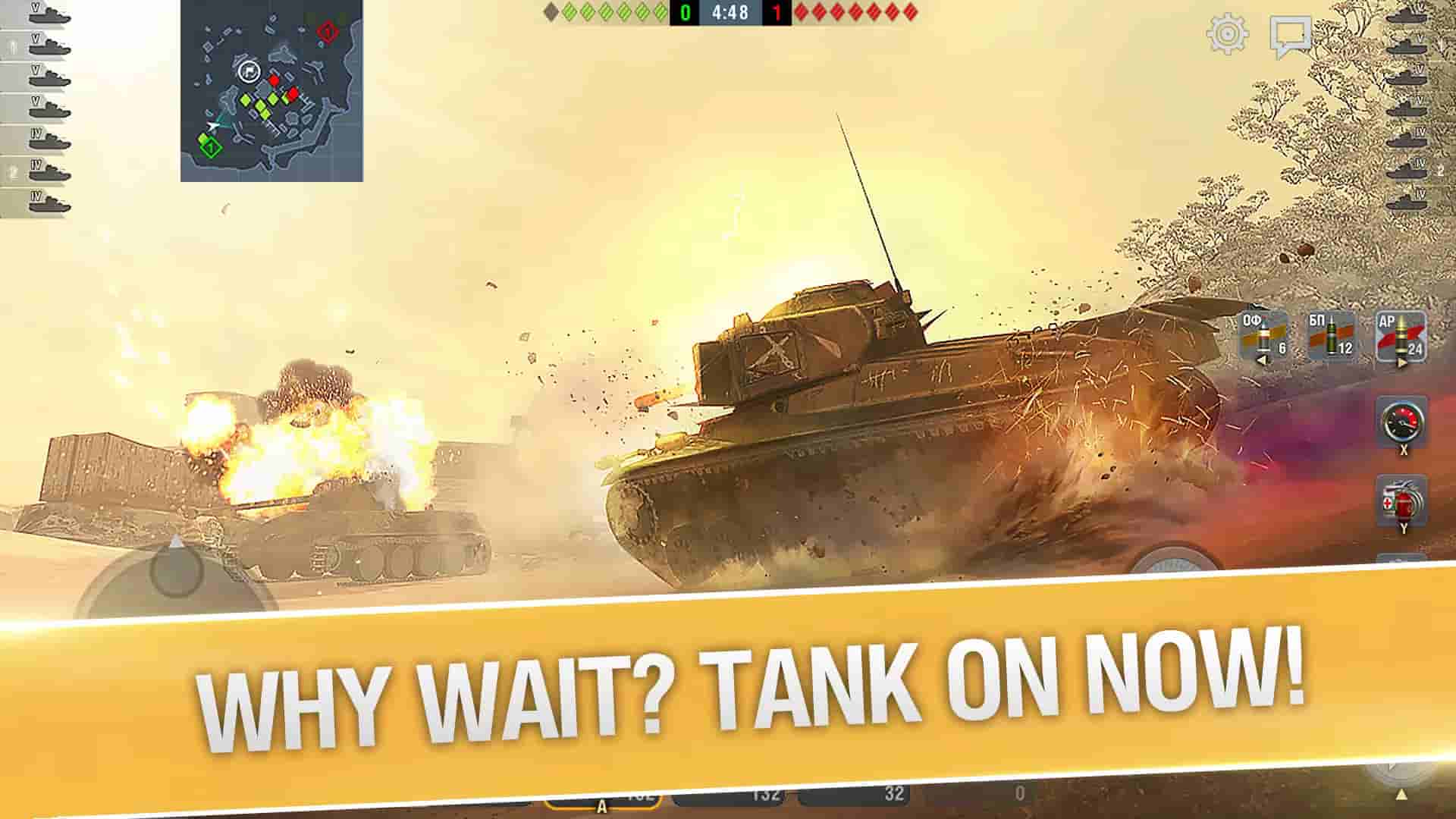 World of Tanks Blitz screenshot thumbnail screenshot 5