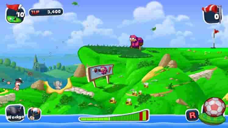 Worms Crazy Golf screenshot thumbnail screenshot 0