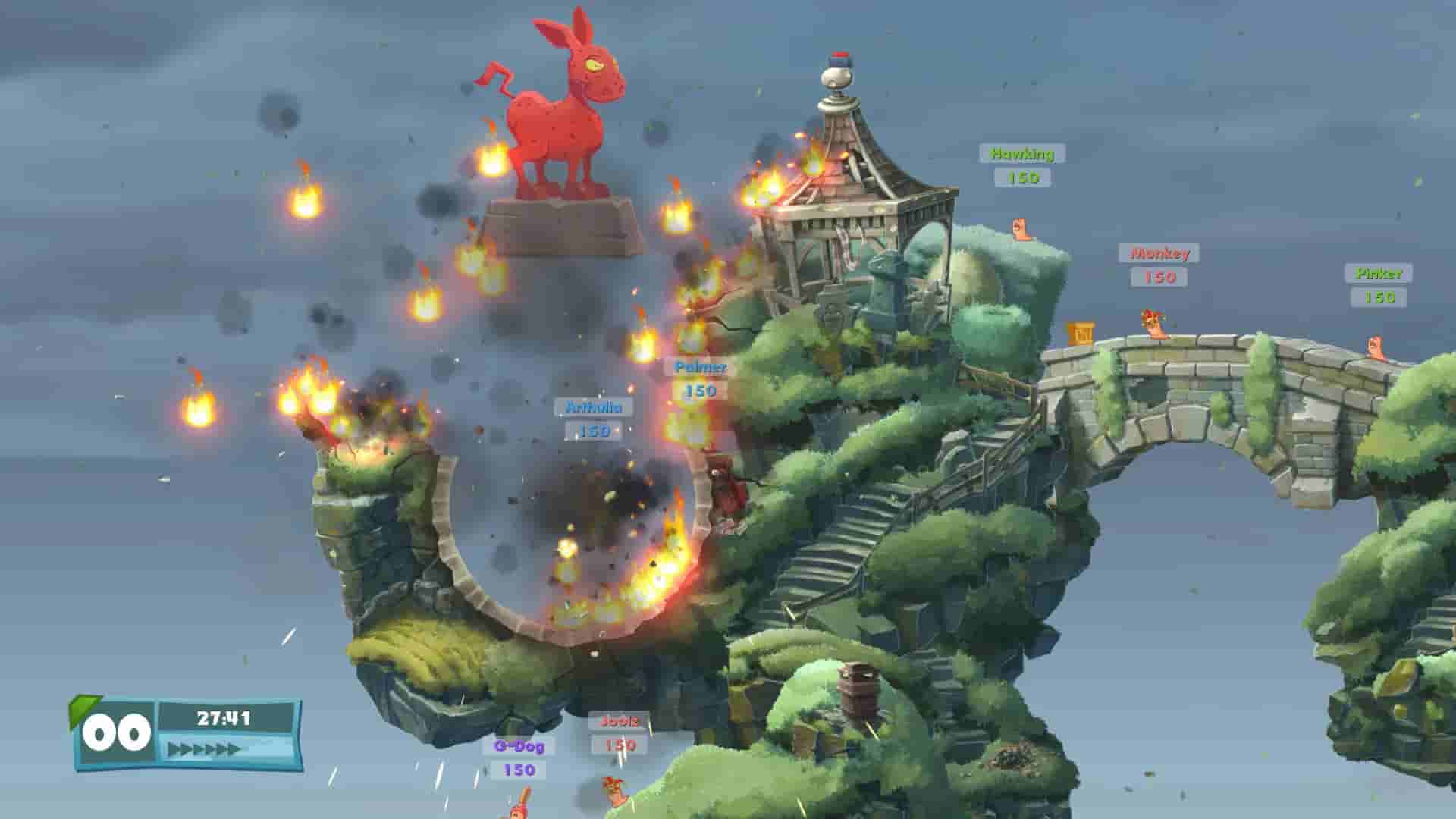Worms W.M.D screenshot thumbnail screenshot 0