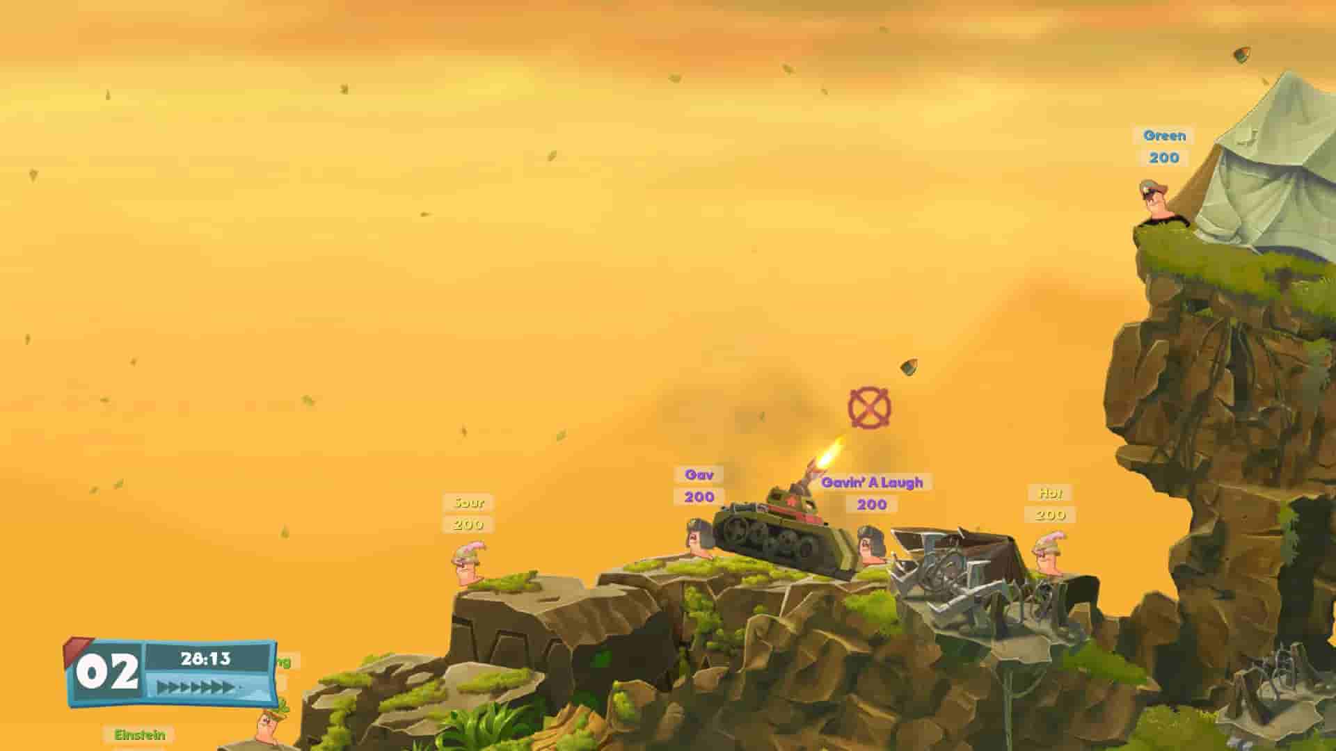 Worms W.M.D screenshot thumbnail screenshot 2