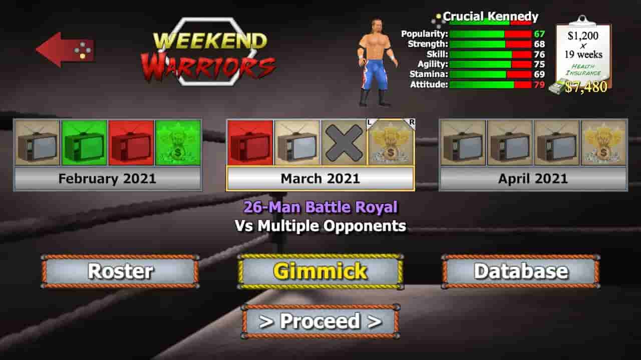 Wrestling Empire screenshot thumbnail screenshot 5