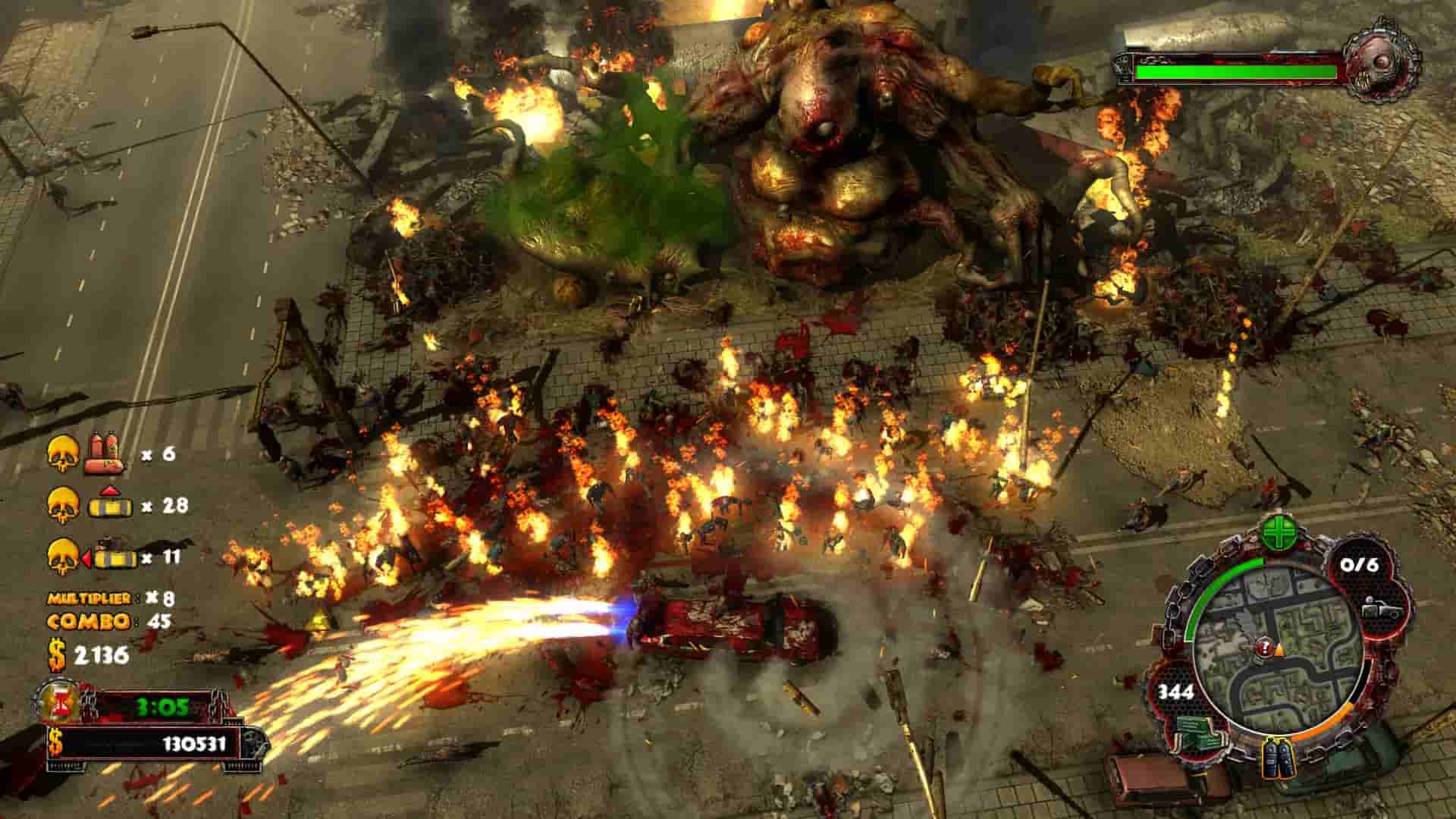 Zombie Driver HD screenshot thumbnail screenshot 0