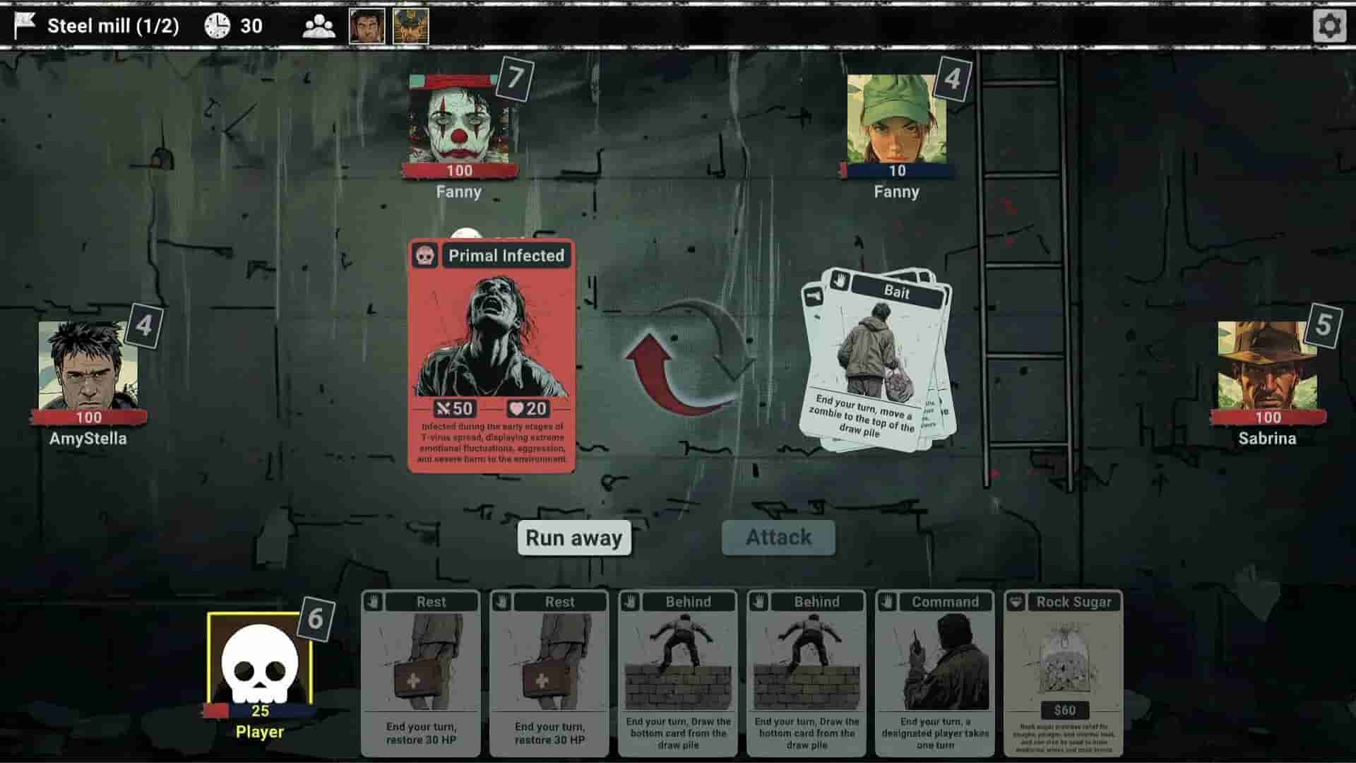 ZombieCards screenshot thumbnail screenshot 0