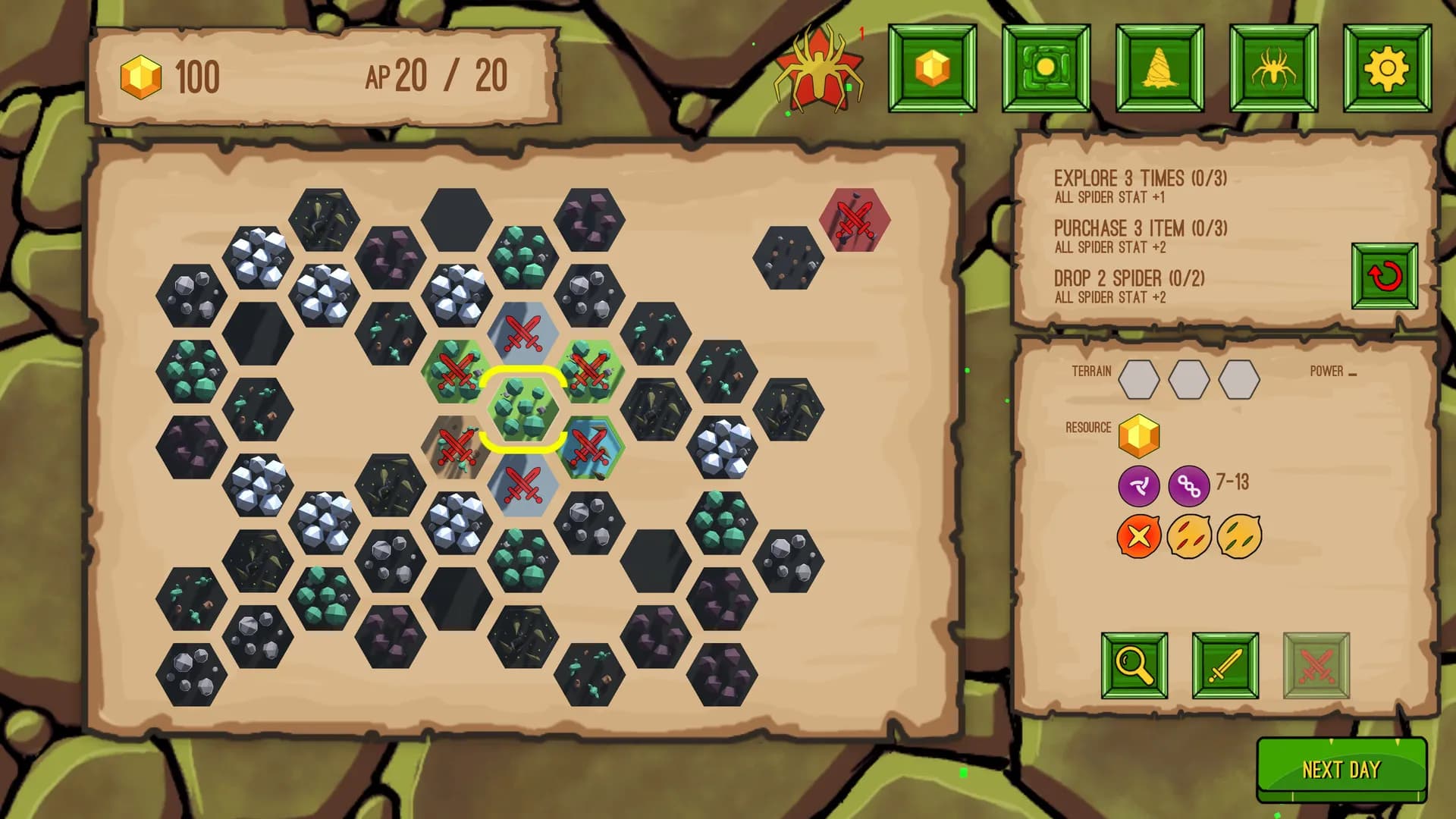 打豹虎 Spider Derby screenshot screenshot 1