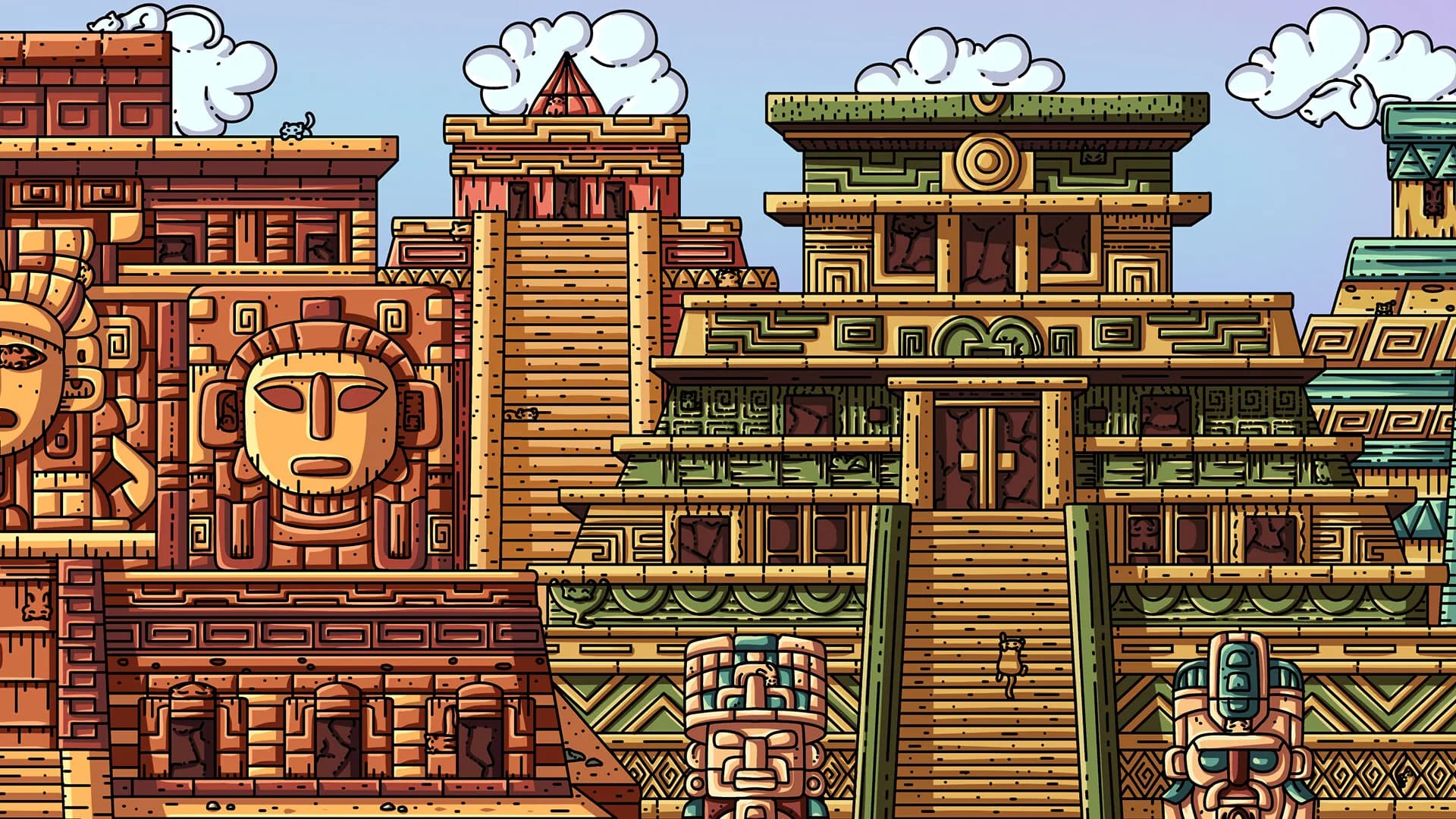 100 Aztec Cats screenshot screenshot 2