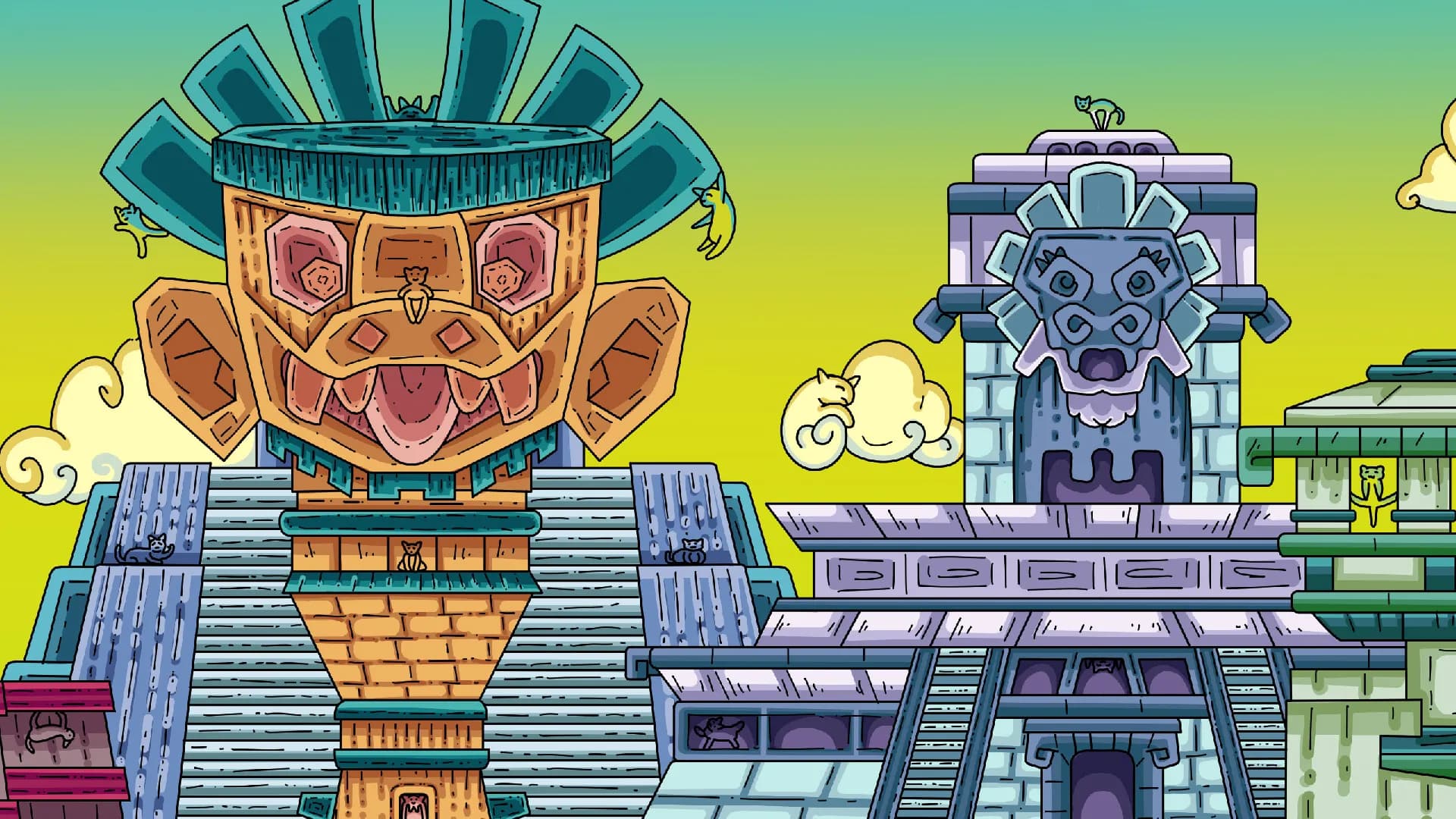 100 Aztec Cats screenshot screenshot 3