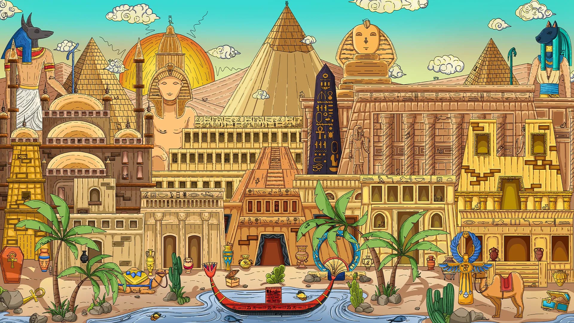 100 Egypt Cats screenshot screenshot 2