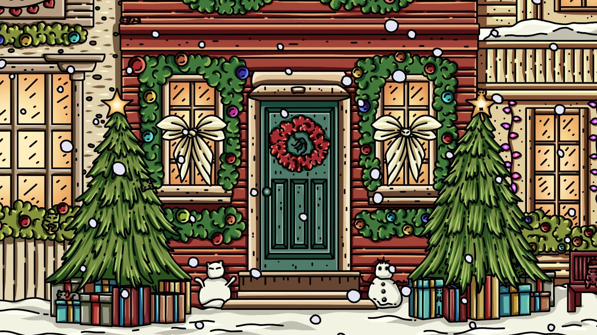 100 New Year Cats screenshot screenshot 0