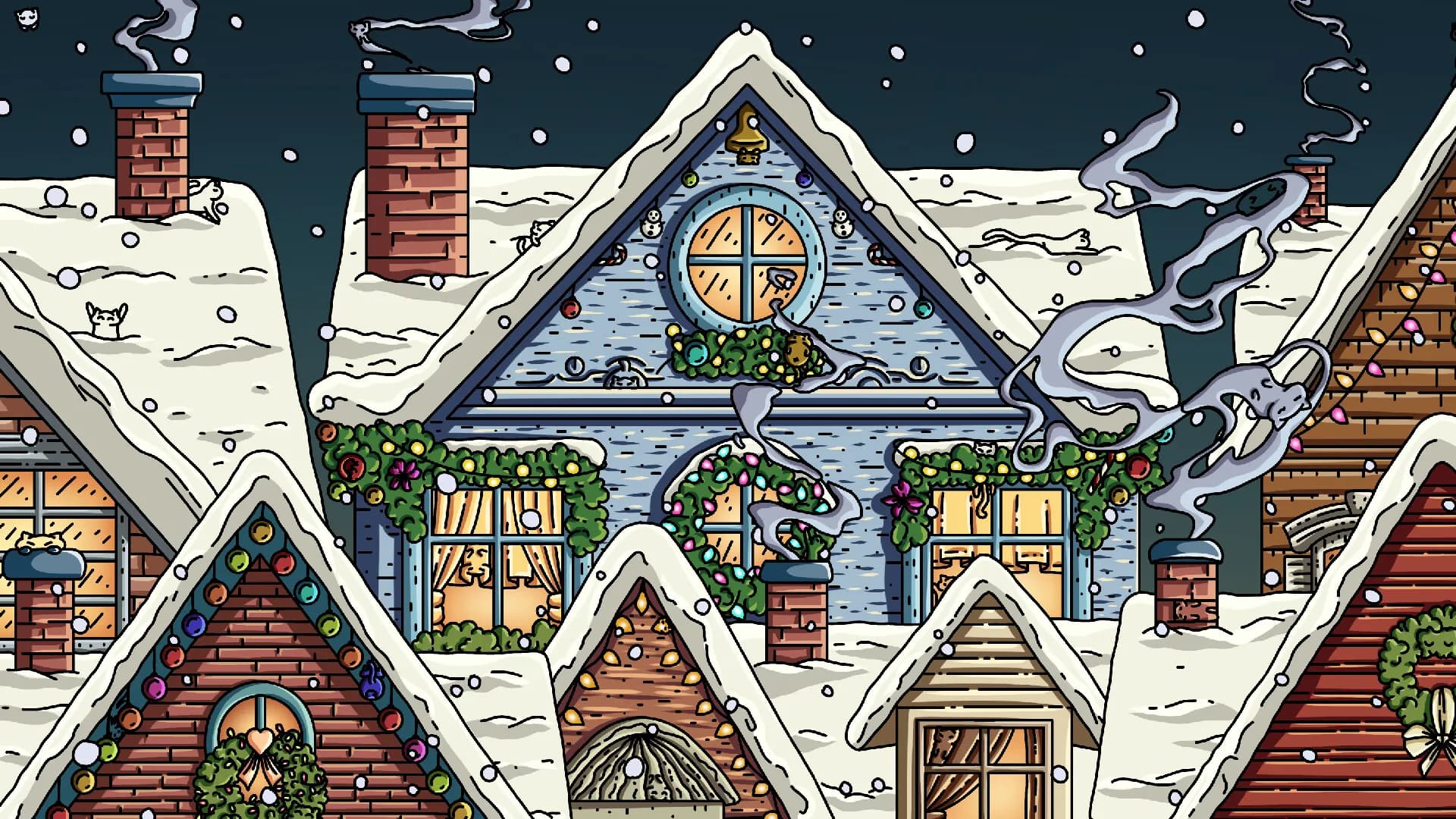 100 New Year Cats screenshot screenshot 1