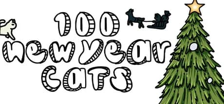 100 new year cats vertical card thumbnail