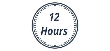 12 hours vertical card thumbnail