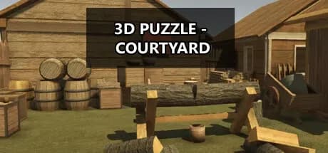 3d puzzle - courtyard thumbnail