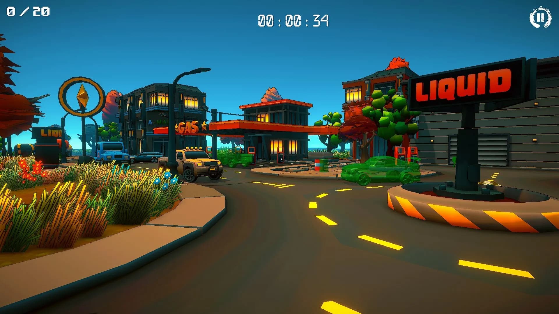 3D PUZZLE - Gas Station screenshot screenshot 0