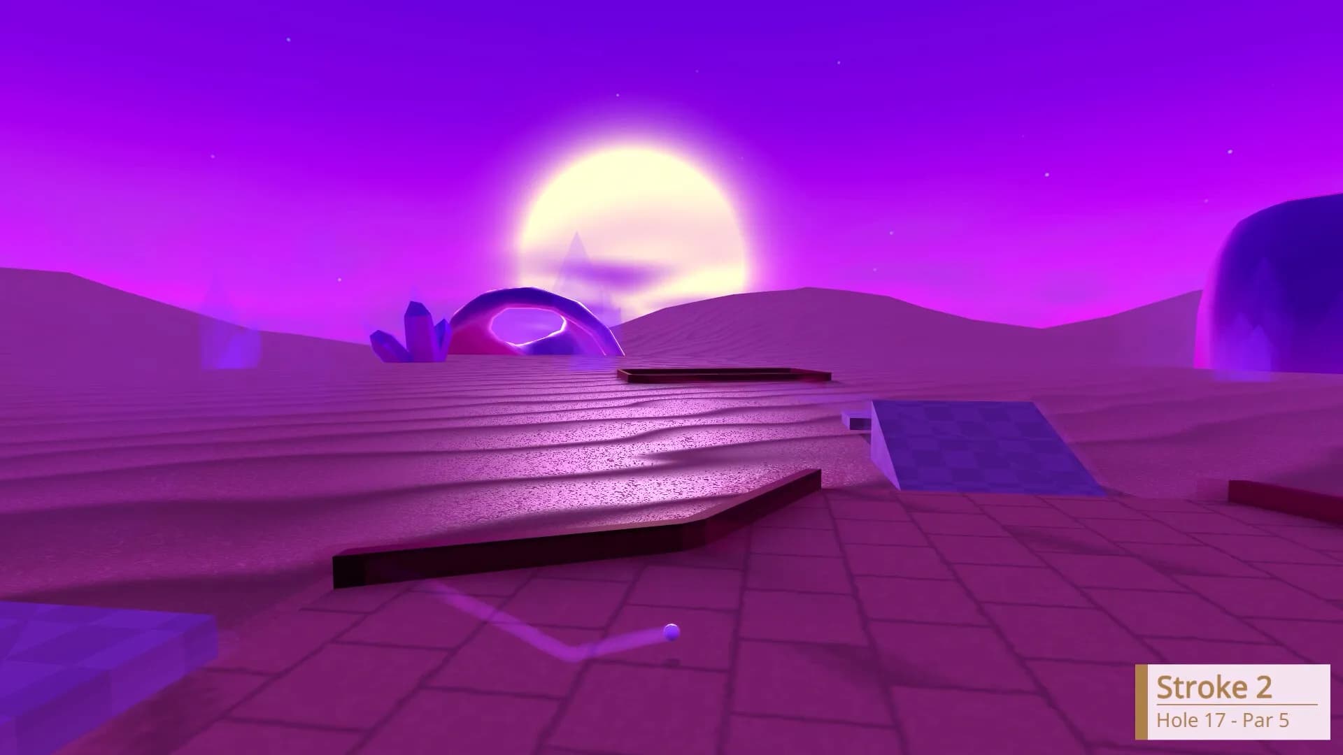 4D Golf screenshot screenshot 1