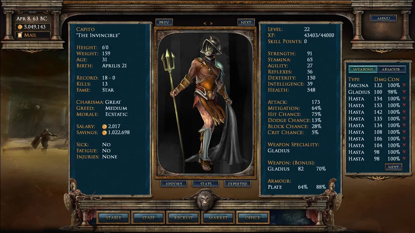 Age of Gladiators screenshot screenshot 0