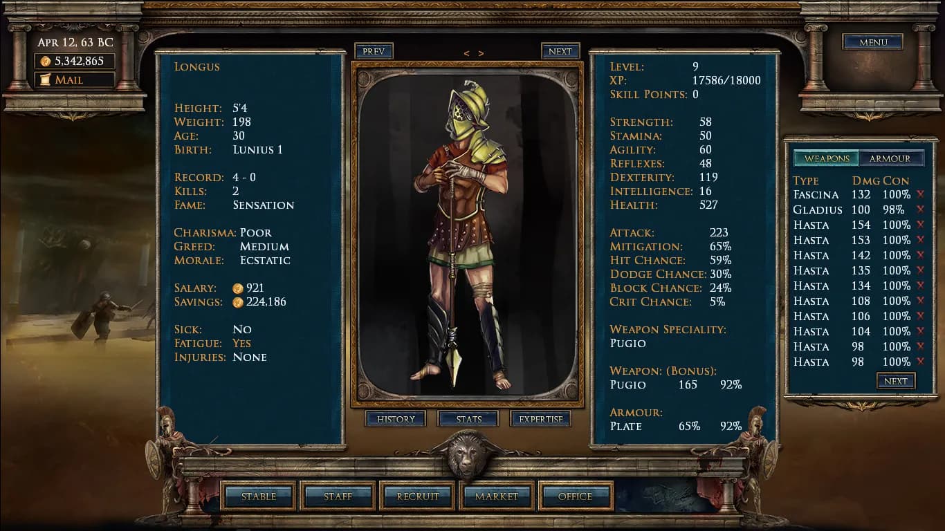 Age of Gladiators screenshot screenshot 1