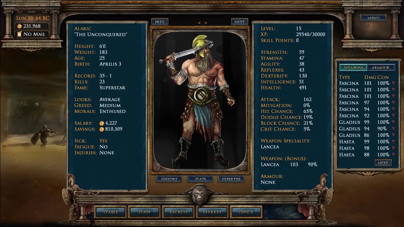 Age of Gladiators screenshot screenshot 2