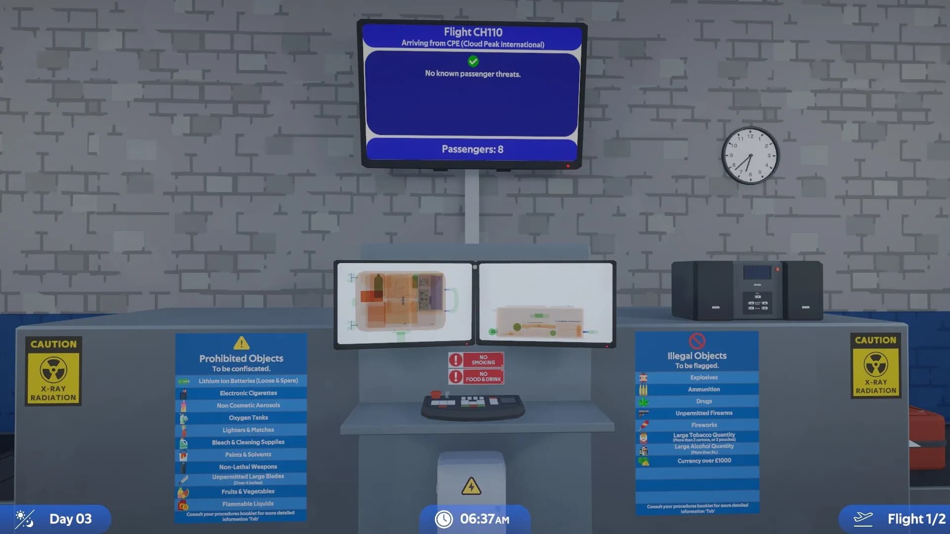 Airport X-Ray Simulator screenshot screenshot 1
