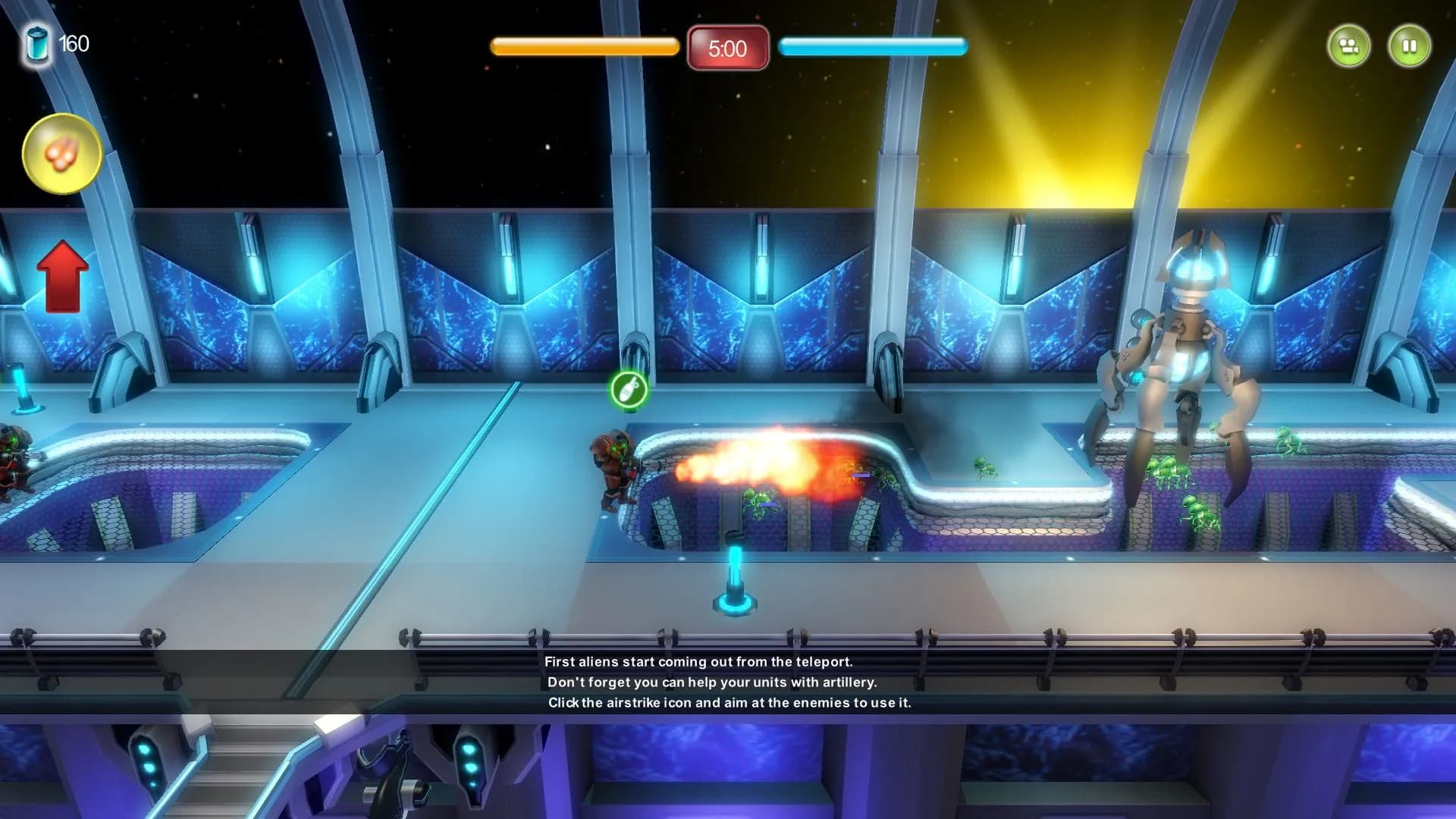 Alien Hallway screenshot screenshot 4