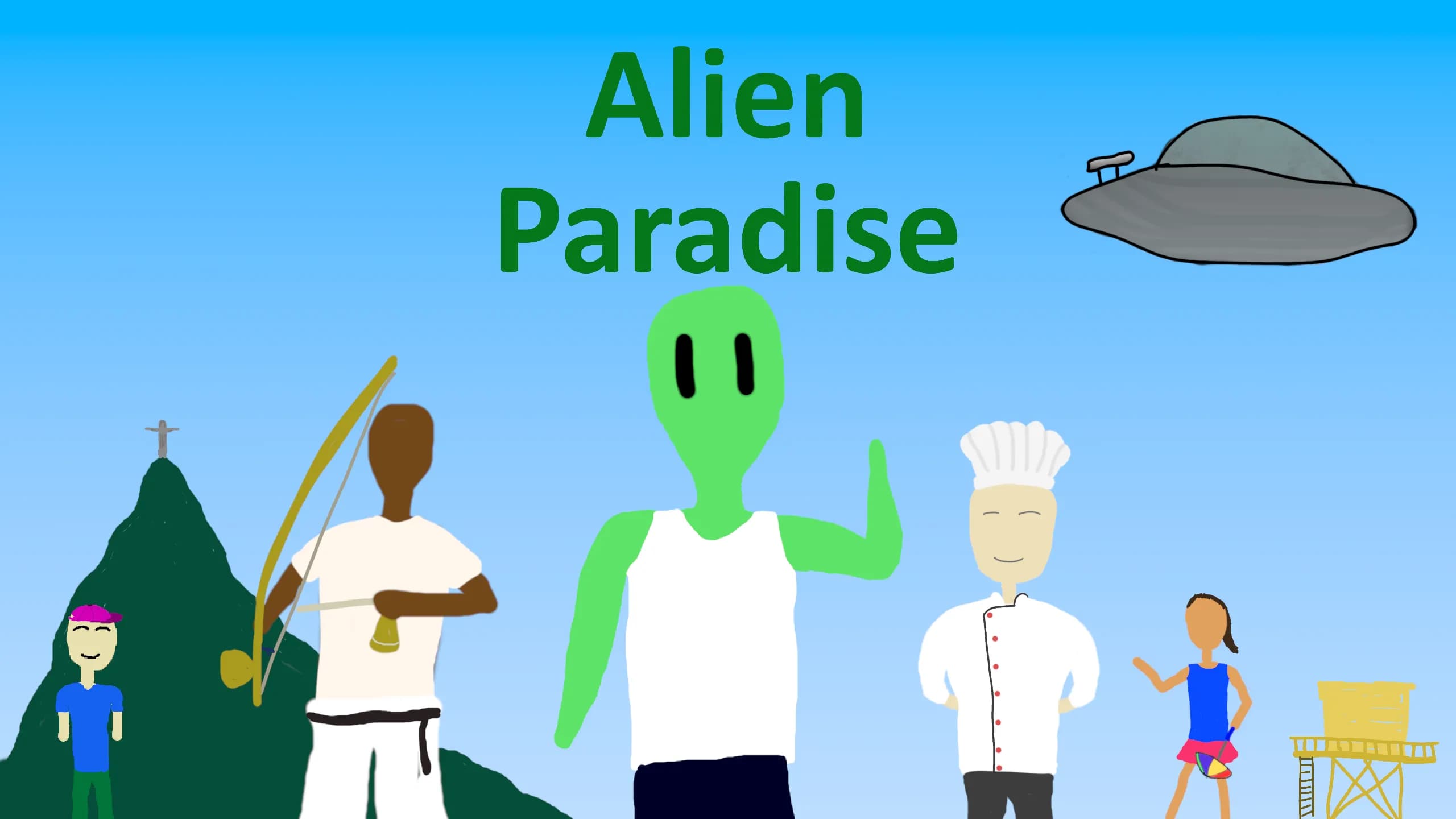 alien paradise vertical card thumbnail