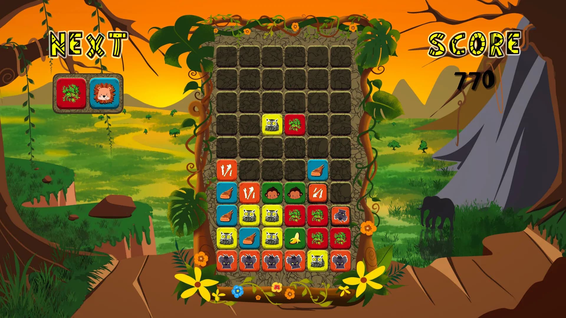 Animal Across: Afrika screenshot screenshot 0