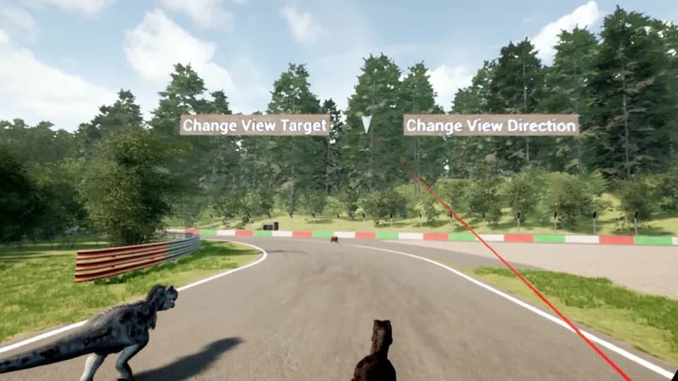 Animal Race Run VR screenshot screenshot 2