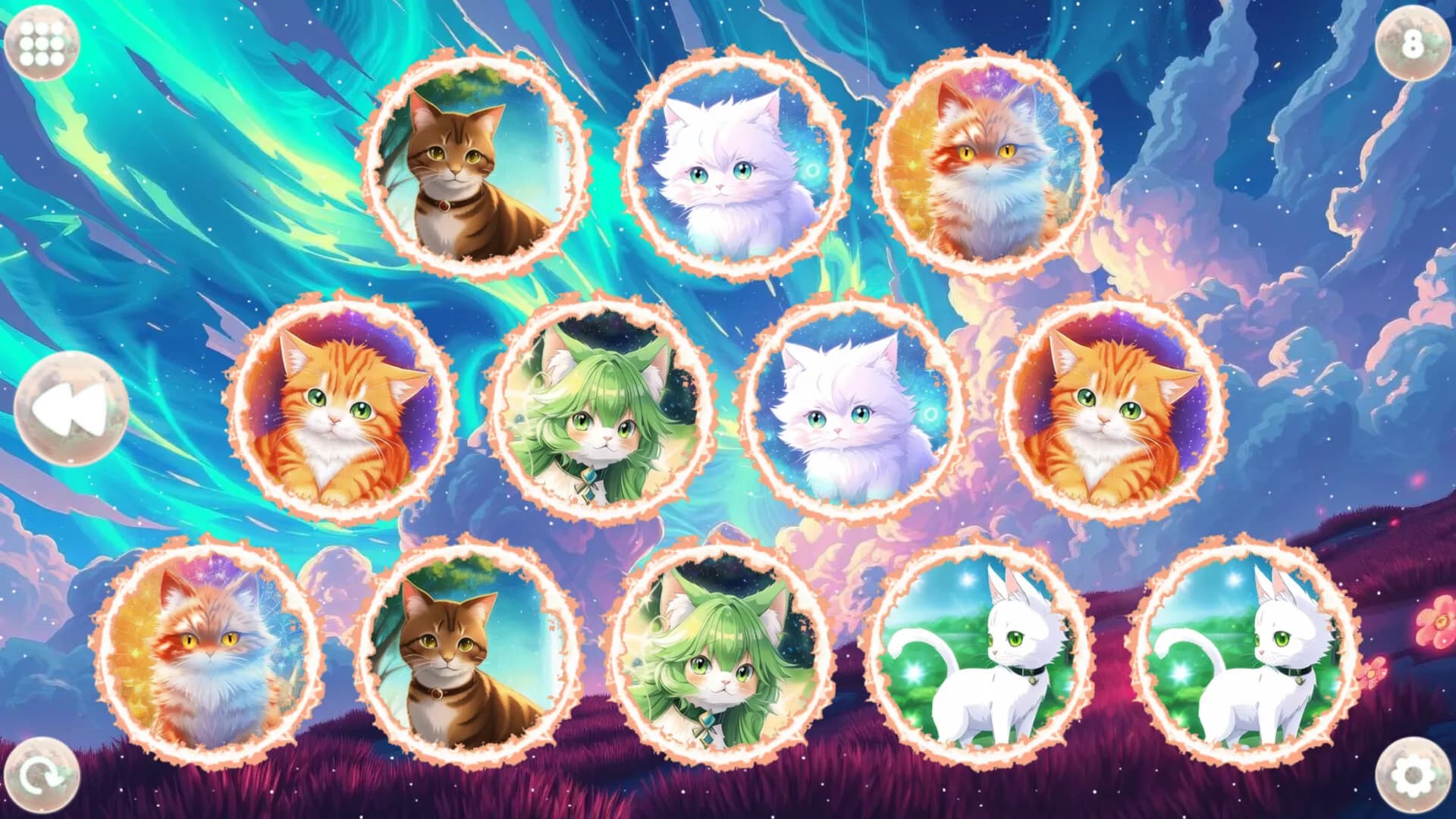Anime Dream Match: Cats screenshot screenshot 4