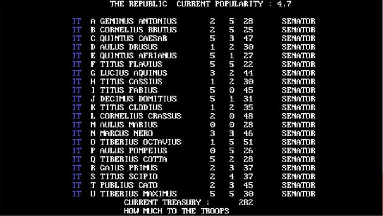 Annals of Rome screenshot screenshot 0
