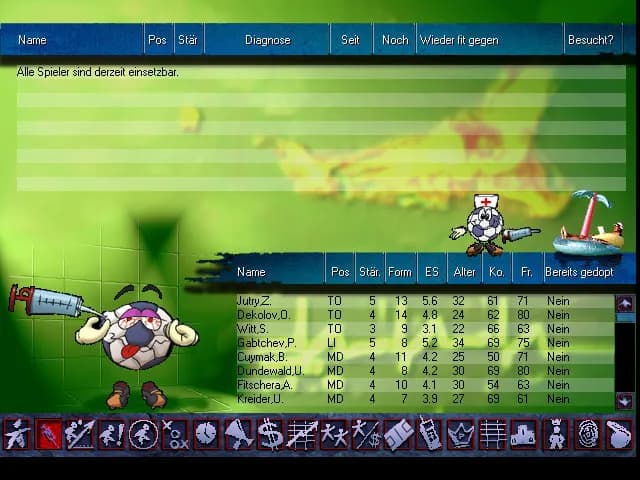 Anstoss 2 Gold Edition screenshot screenshot 2