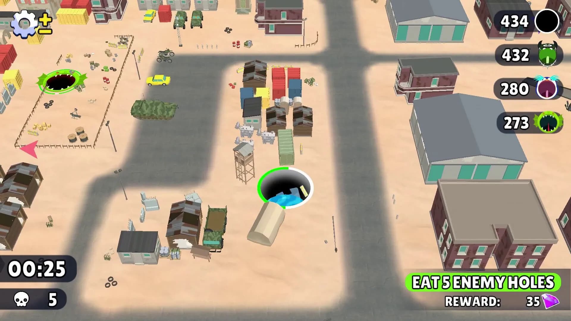 Attack Hole screenshot screenshot 4
