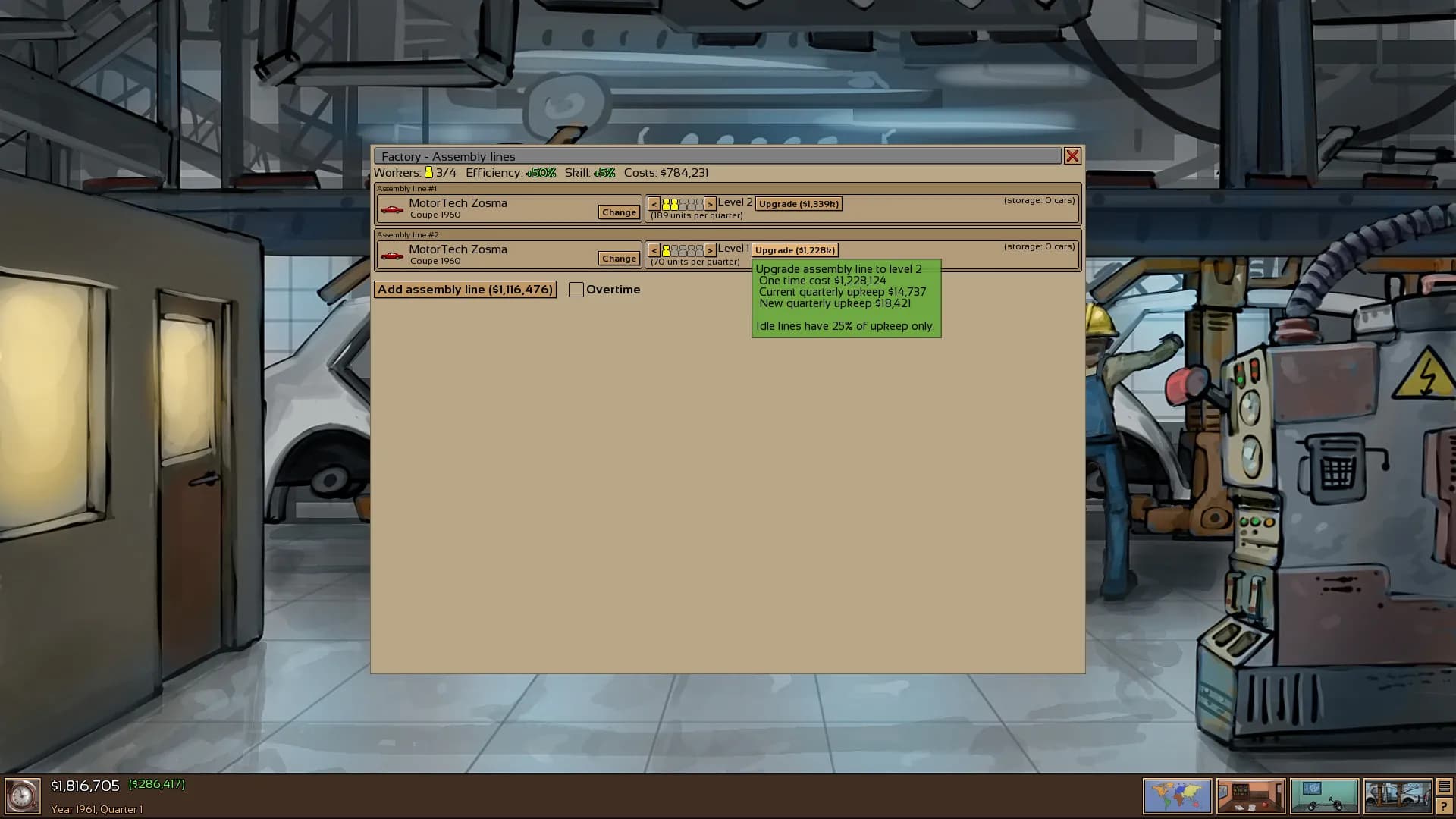 Automobile Tycoon screenshot screenshot 2
