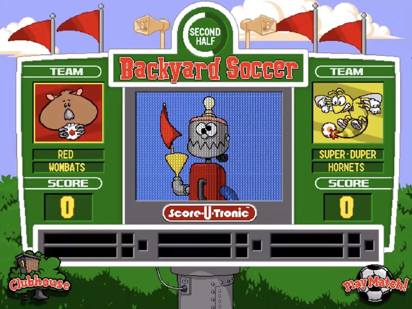 Backyard Soccer '98 screenshot screenshot 2