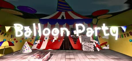 balloon party vertical card thumbnail