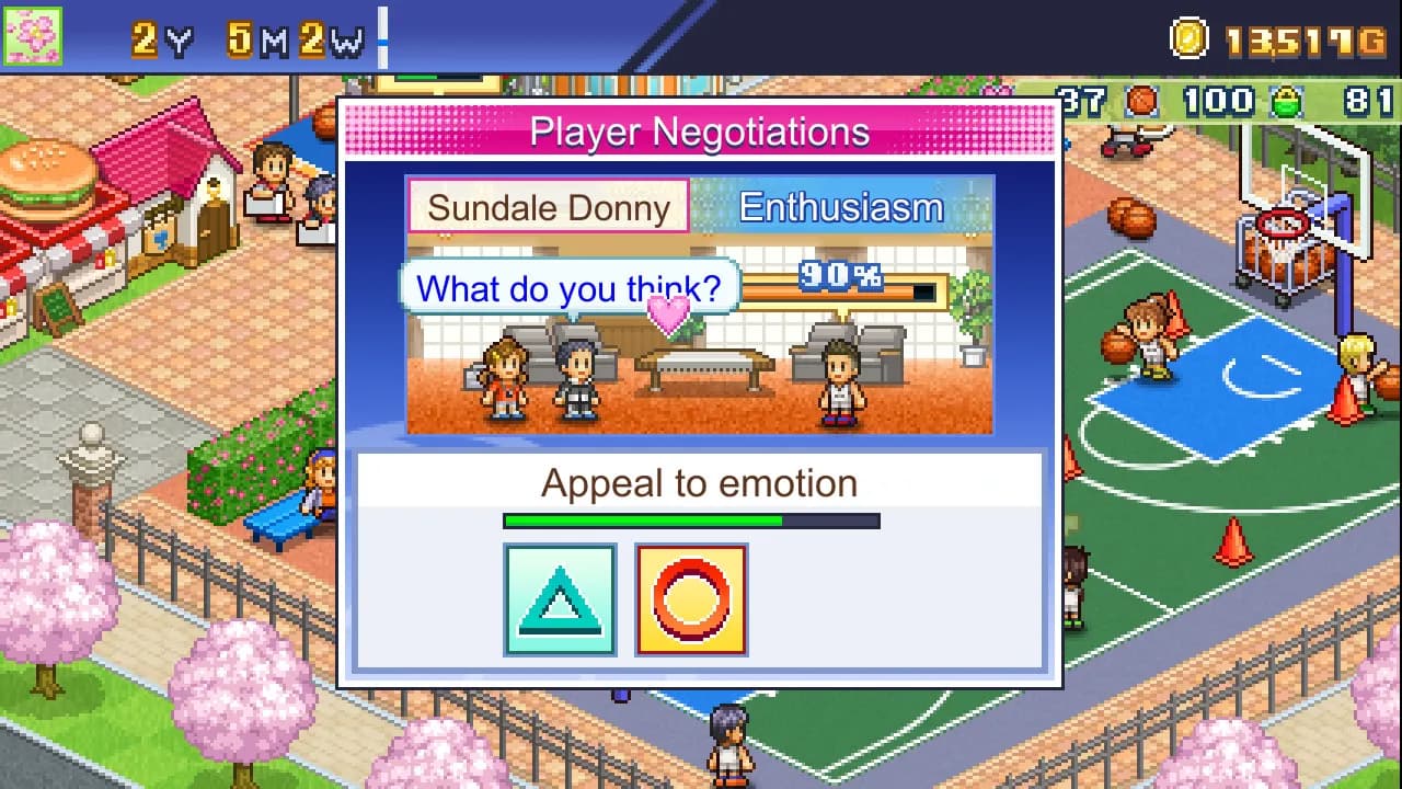 Basketball Club Story screenshot screenshot 1