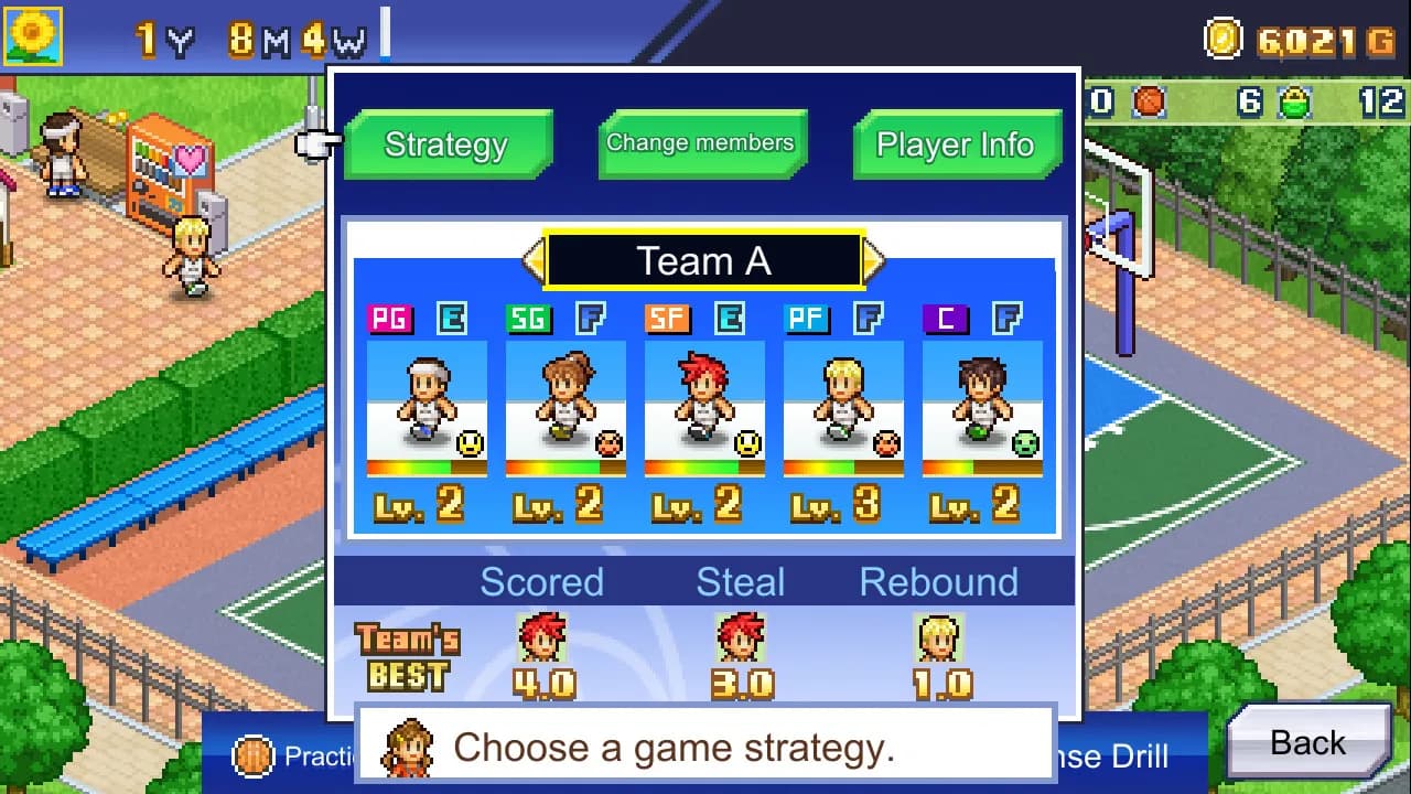 Basketball Club Story screenshot screenshot 4