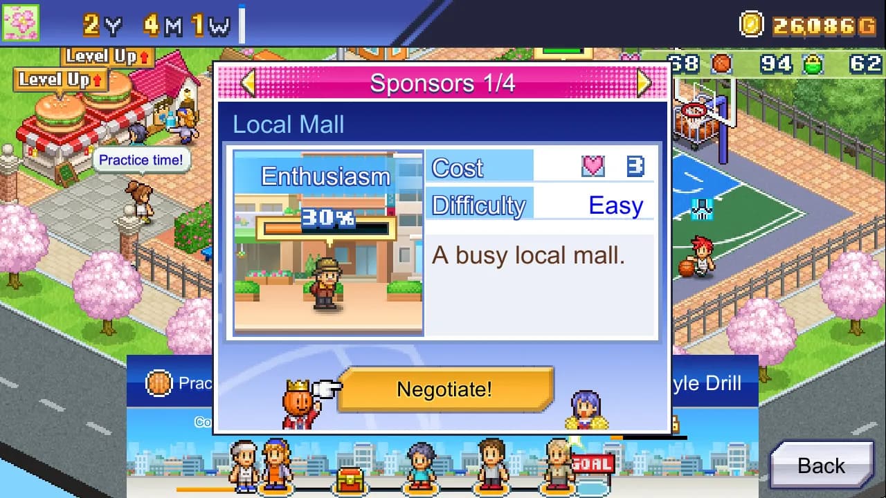 Basketball Club Story screenshot screenshot 5