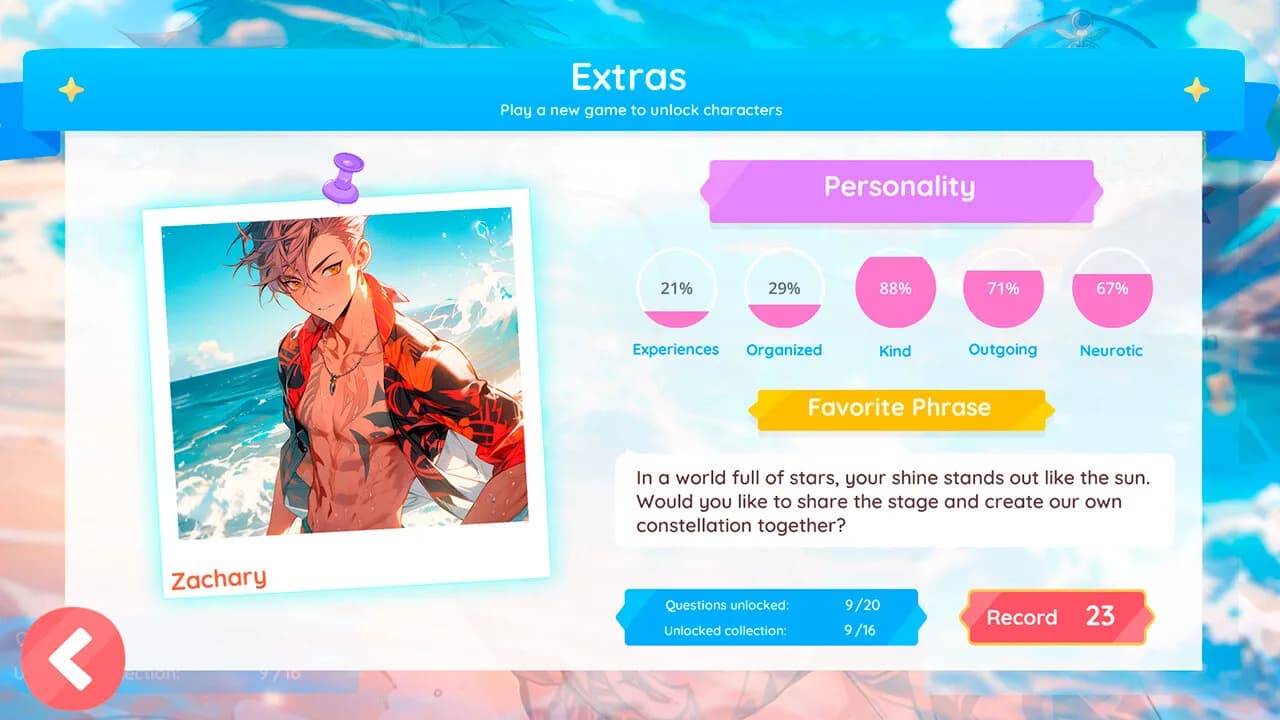 Beach Boys: Zodiac date screenshot screenshot 1