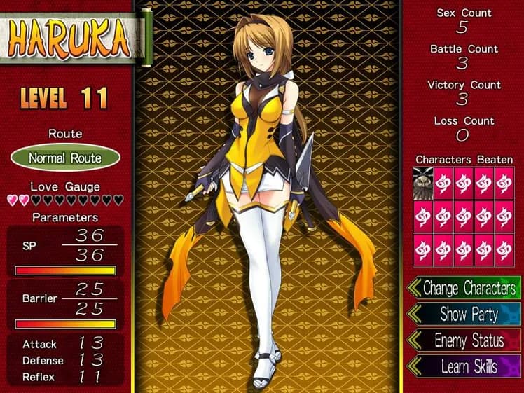 Beat Blades Haruka screenshot screenshot 11